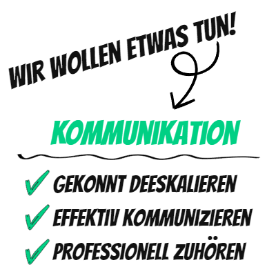 Wir wollen etwas für unsere Kommunikation tun